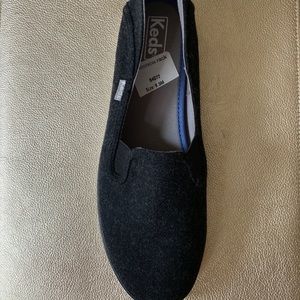 Black Keds, 8.5, Crashback Wool from Keds